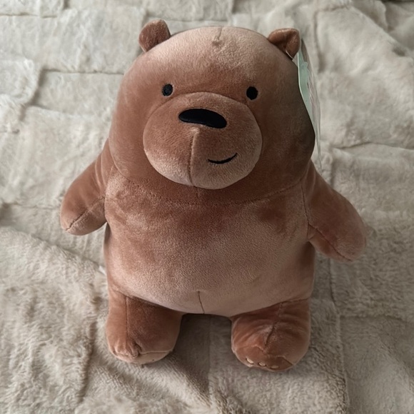 We Bare Bears Other - We Bare Bears Grizzly Bear Plush Toy